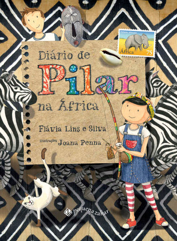 capa livro Diário de Pilar na África autor(a) Lins E Silva, Flávia; Penna, Joana
