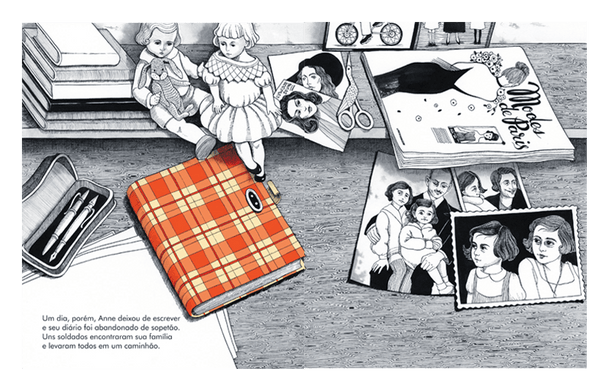 Gente pequena, grandes sonhos - Anne Frank