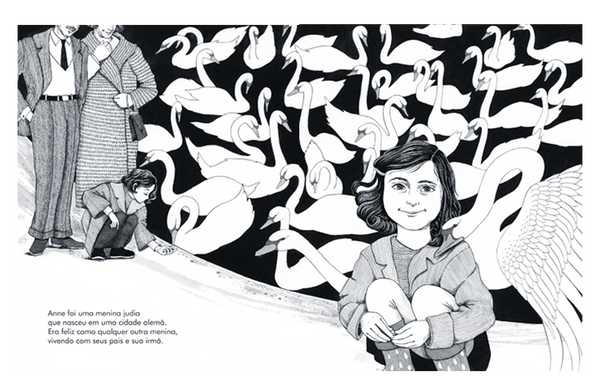 Gente pequena, grandes sonhos - Anne Frank