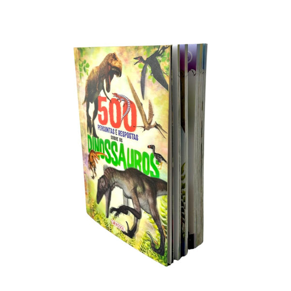 500 perguntas e respostas sobre os dinossauros
