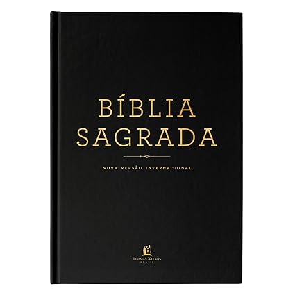 Bíblia NVI, Capa Dura, Preta, Econômica, Clássica