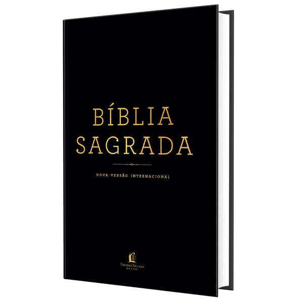 Bíblia NVI, Capa Dura, Preta, Econômica, Clássica