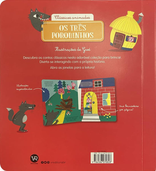 Clássicos animados: Os três porquinhos