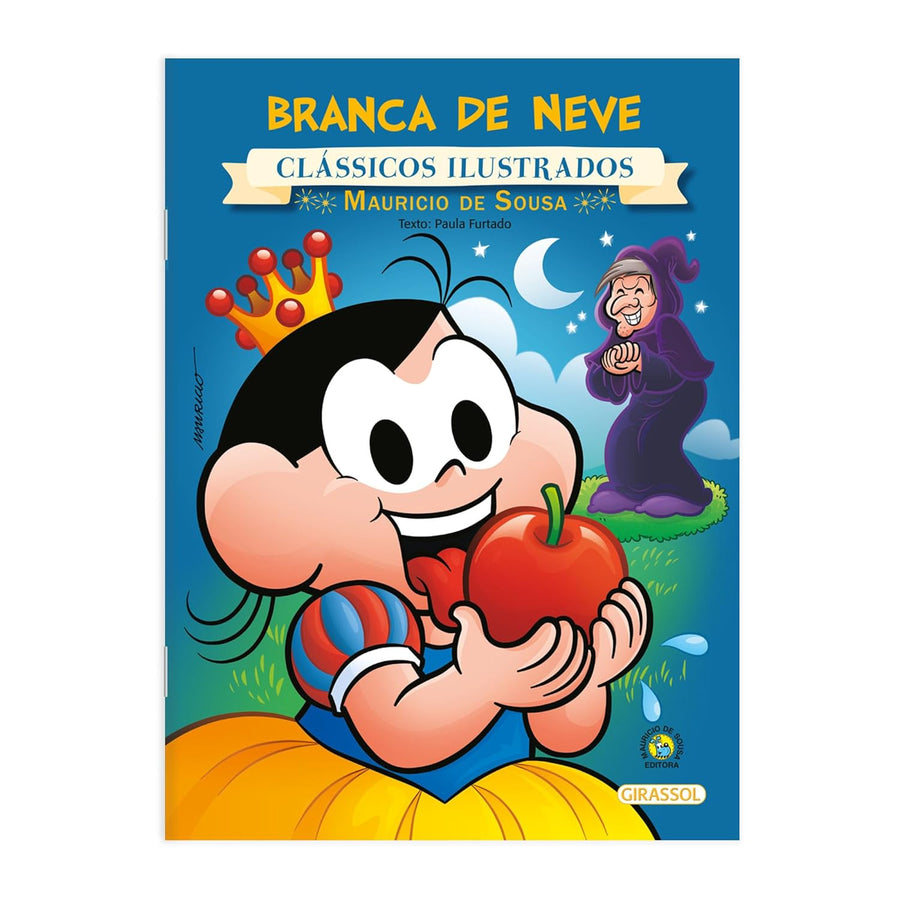 Turma da Mônica - Clássicos Ilustrados - Branca de Neve