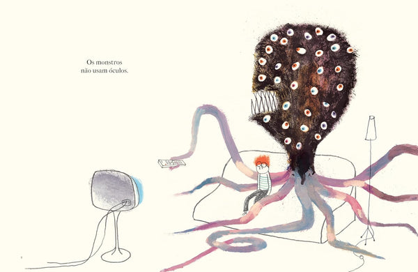 Os monstros não tomam milk-shake de morango