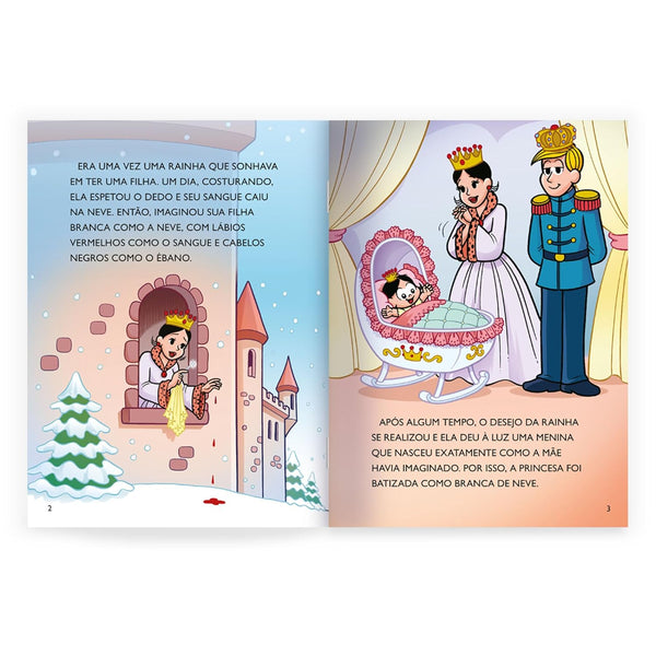 Turma da Mônica - Clássicos Ilustrados - Branca de Neve