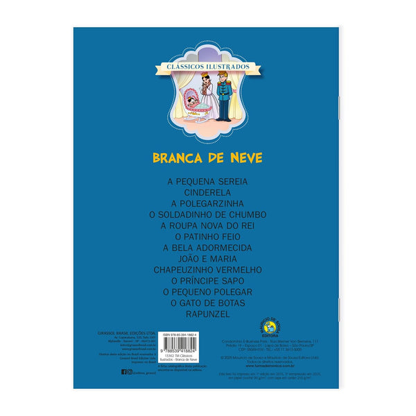 Turma da Mônica - Clássicos Ilustrados - Branca de Neve