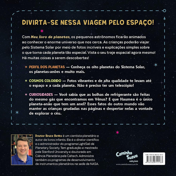 Meu livro de planetas: Tudo sobre o Sistema Solar para crianças