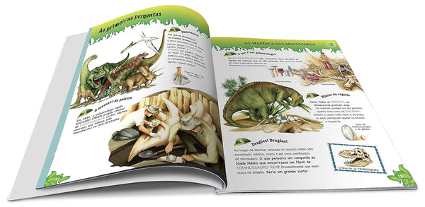 500 perguntas e respostas sobre os dinossauros