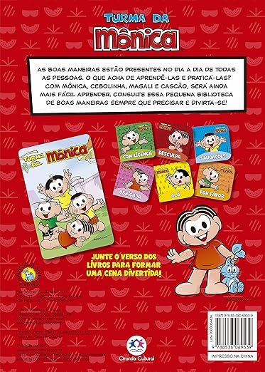 Turma da Mônica - Biblioteca de boas maneiras