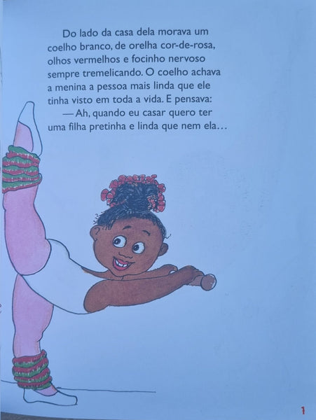 Menina bonita do laço de fita
