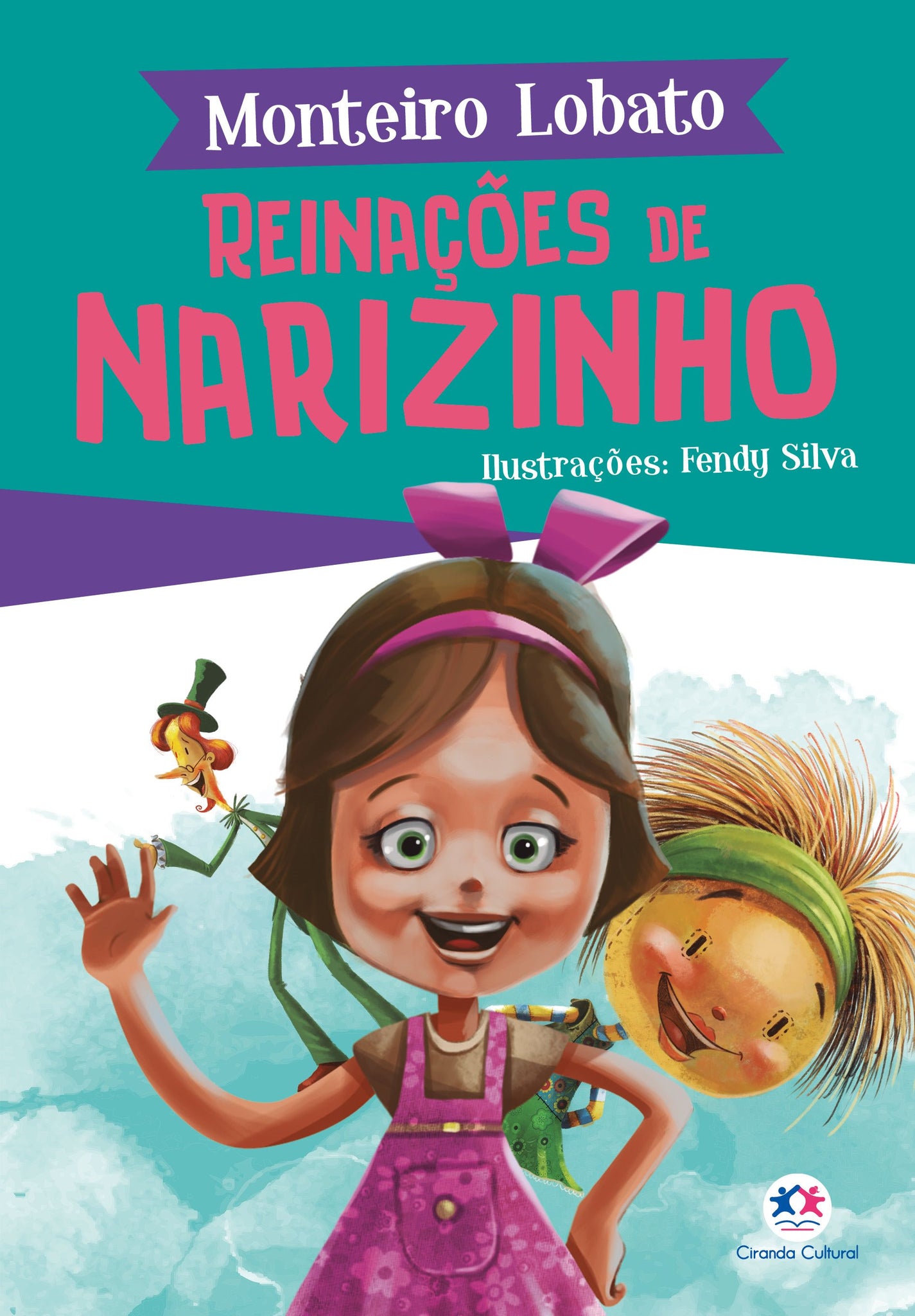 capa livro Reinações de Narizinho, autor(a) Monteiro Lobato