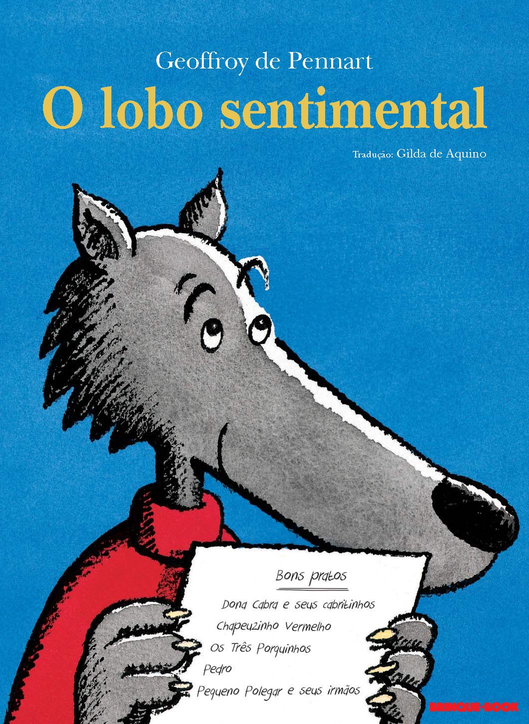 capa livro O lobo sentimental, autor(a) Geoffroy de Pennart