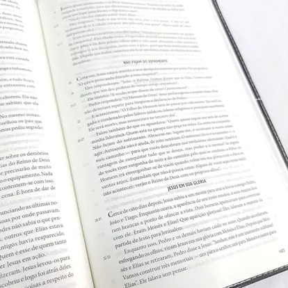 Bíblia A Mensagem - Capa Luxo Marrom
