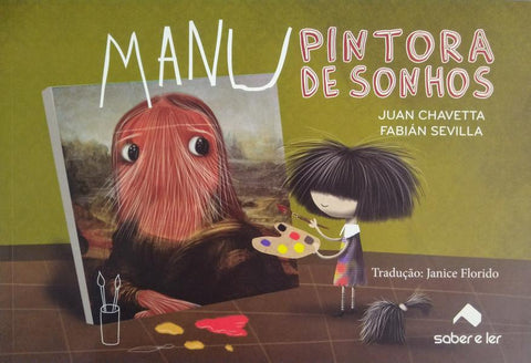 capa livro Manu a pintora de sonhos, autor(a) Sevilla, Fabian