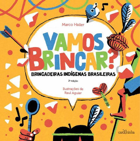 capa livro Vamos brincar?, autor(a) Hailer, Marco