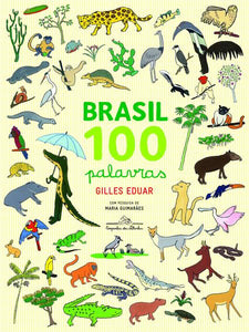 capa livro Brasil 100 palavras, autor(a) Gilles Eduar