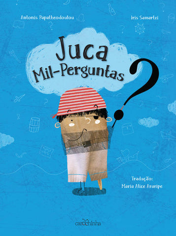 capa livro Juca Mil-Perguntas, autor(a) Papatheodoulou, Antonis