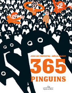 capa livro 365 pingüins, autor(a) Jean-Luc Fromental