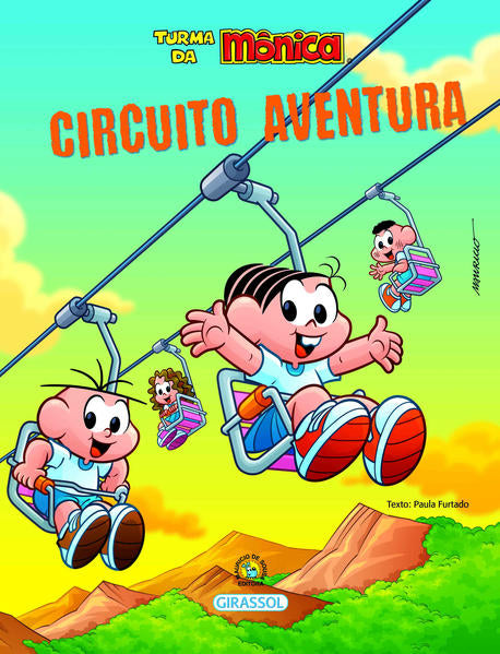 capa livro Turma da Mônica Bem-Me-Quer - Circuito Aventura, autor(a) Mauricio de Sousa