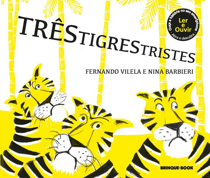 capa livro Três tigres tristes, autor(a) Vilela, Fernando; Barbieri, Nina