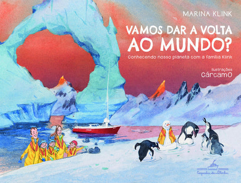 capa livro Vamos dar a volta ao mundo? , autor(a) Marina Klink