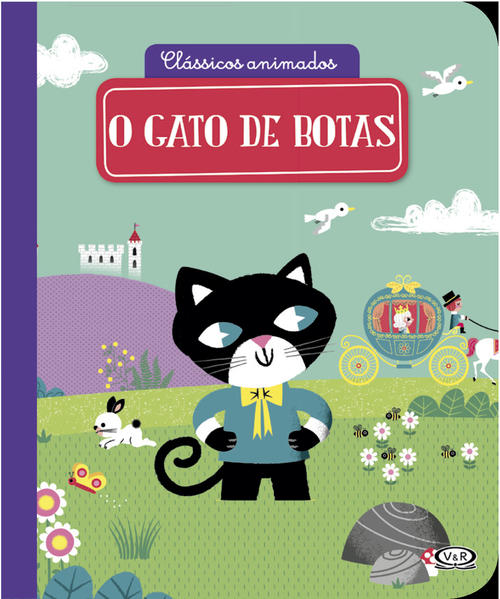 capa livro Clássicos animados – O Gato de Botas autor(a) Gwé, Gwé