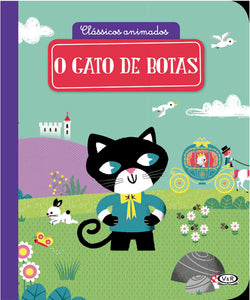 capa livro Clássicos animados – O Gato de Botas autor(a) Gwé, Gwé