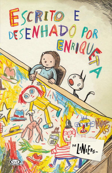 capa livro Escrito e Desenhado por Enriqueta, autor(a) Liniers, Liniers