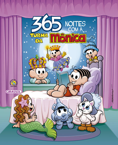capa livro Turma da Mônica - 365 noites, autor(a) Sousa, Mauricio de