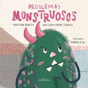 capa livro Problemas monstruosos, autor(a) Boneto, Cristiane; Freire Tanaka, Ana Lucia