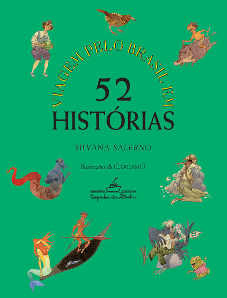 capa livro Viagem pelo Brasil em 52 histórias autor(a) Salerno, Silvana