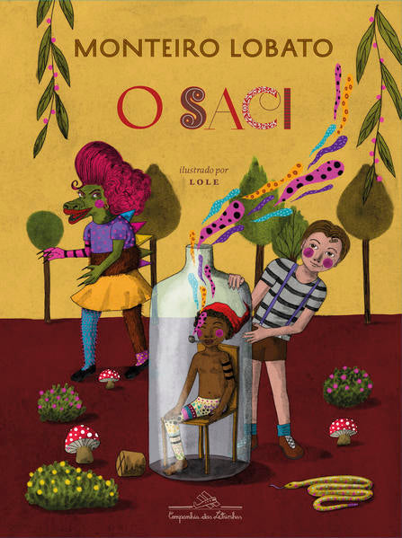 capa livro O saci (edição de luxo) autor(a) Lobato, Monteiro