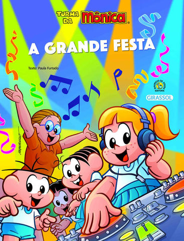 capa livro Turma da Mônica Bem-Me-Quer - A Grande Festa, autor(a) Mauricio de Sousa