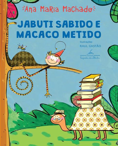 capa livro Jabuti sabido e macaco metido autor(a) Machado, Ana Maria