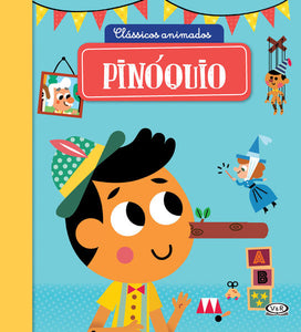 capa livro Clássicos Animados – Pinóquio, autor(a) Americo, Tiago
