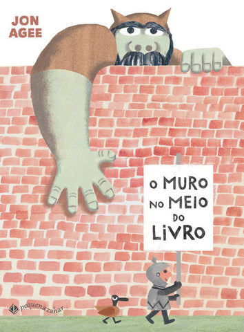 capa livro O muro no meio do livro, autor(a) Jon Agee